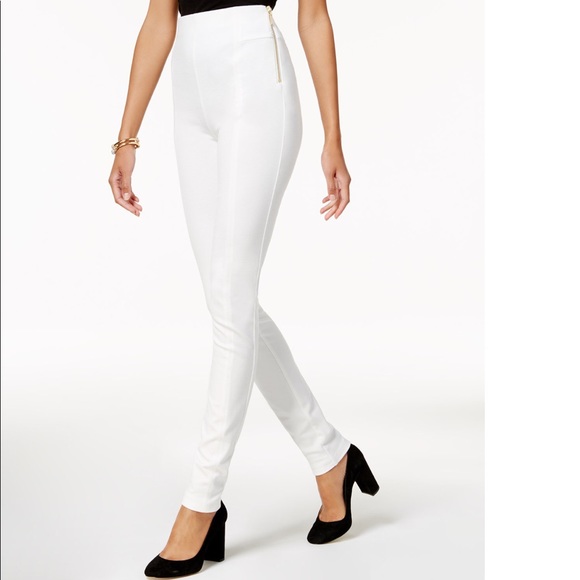 high waisted skinny leg pants